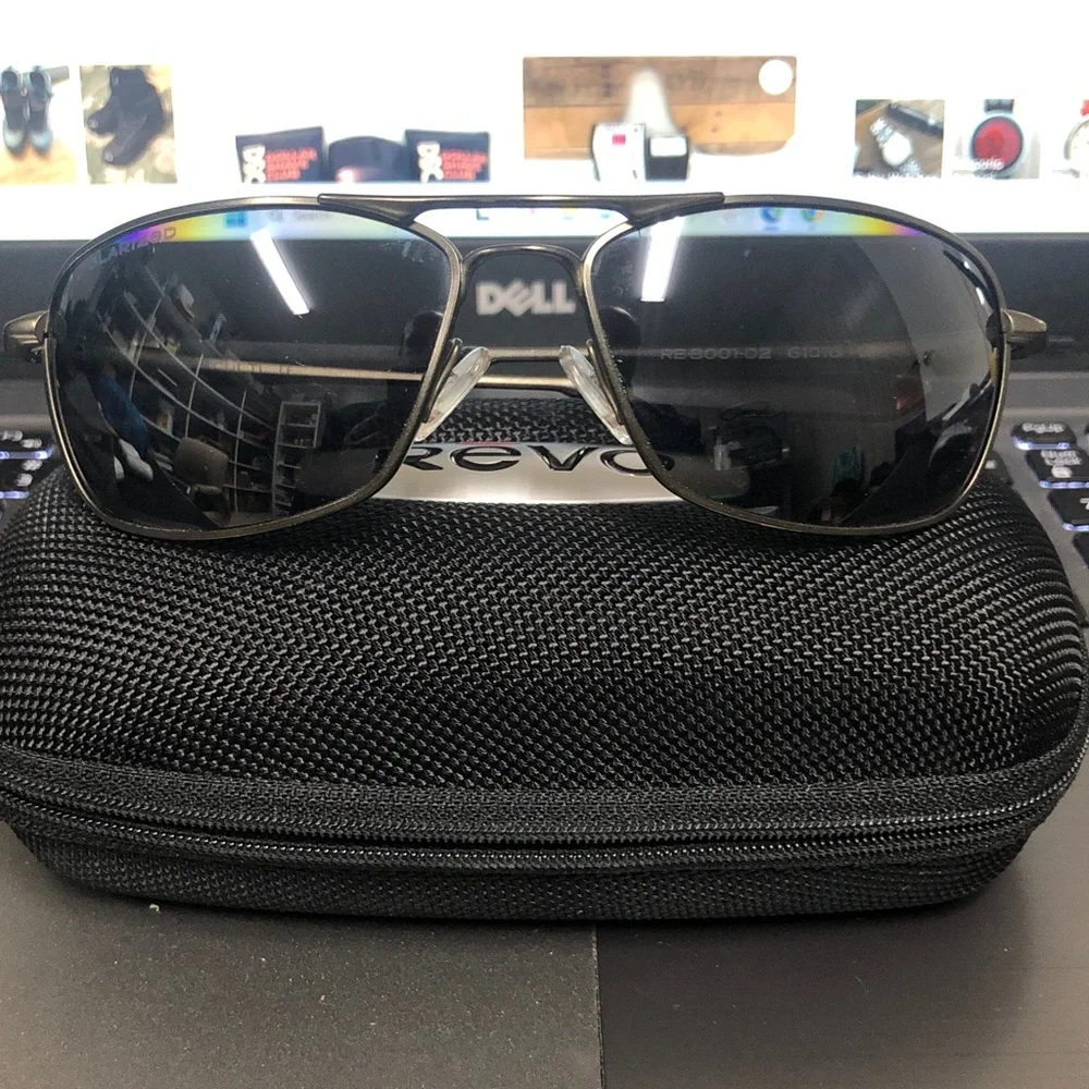 Revo aviator sunglasses